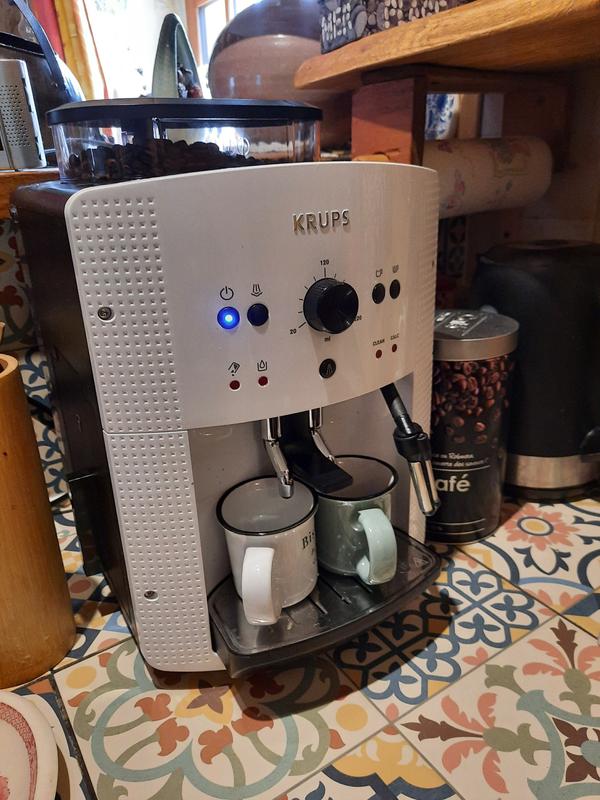 Test Krups Sensation EA910E10 - Cafetière à expresso avec broyeur