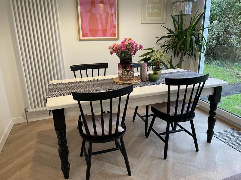 Set of 2 jimi solid wood spindle-back dining chairs La Redoute Interieurs | La Redoute