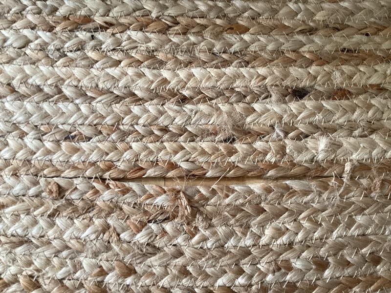 Hempy hand woven jute rug, natural, Am.Pm | La Redoute