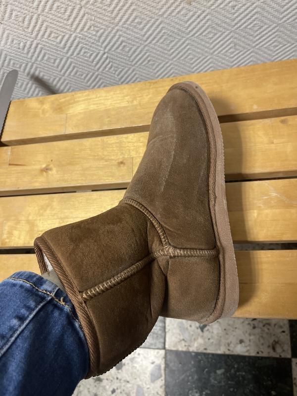 boots fourrées camel