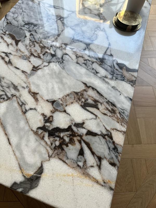 Alcana marble cube coffee table, marble, Am.Pm | La Redoute