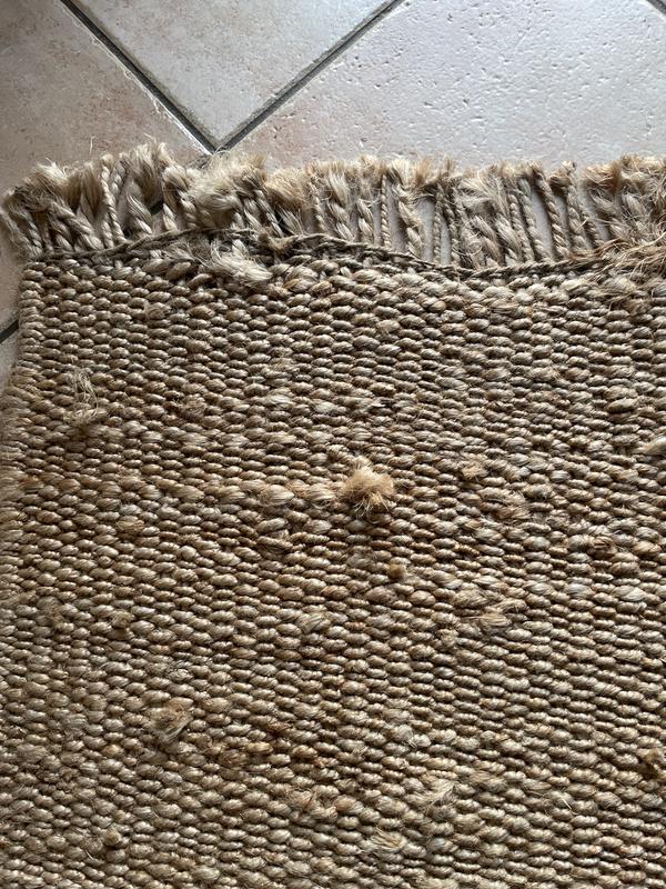 Tapis en jute xxl, ajan Couleur beige naturel La Redoute