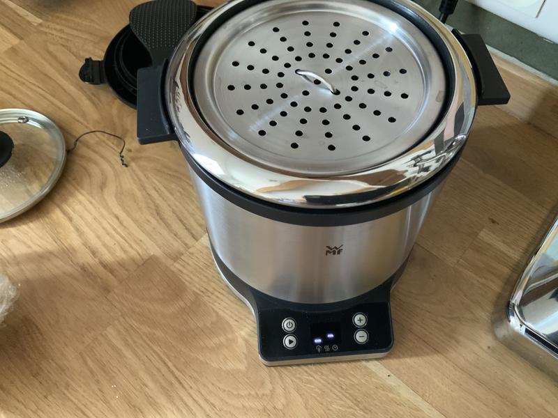 Cuiseur riz kitchen minis avec boite repas 041526001 argent Wmf