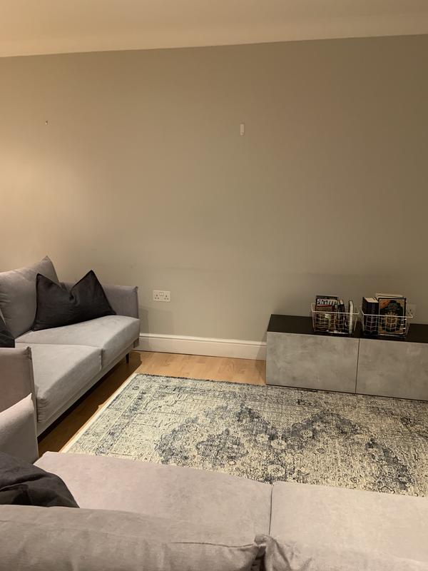 Distressed traditional vintage rug, grey, So'home La Redoute