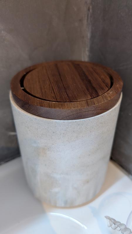 Poubelle De Salle De Bain "Côme" 5L Beige - 8