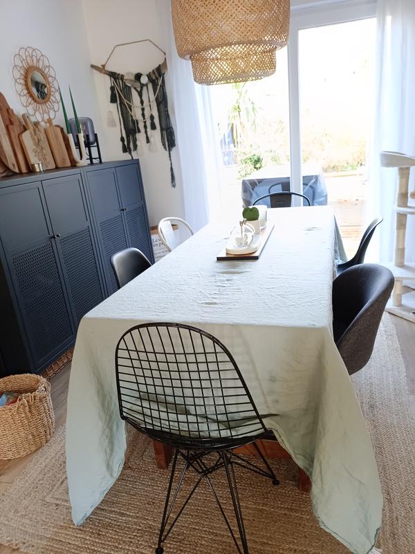 La Redoute Intérieurs Nappe Lin Froissé Grandes Dimensions