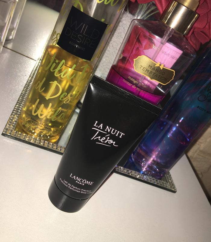 lait de parfum precieux la nuit tresor