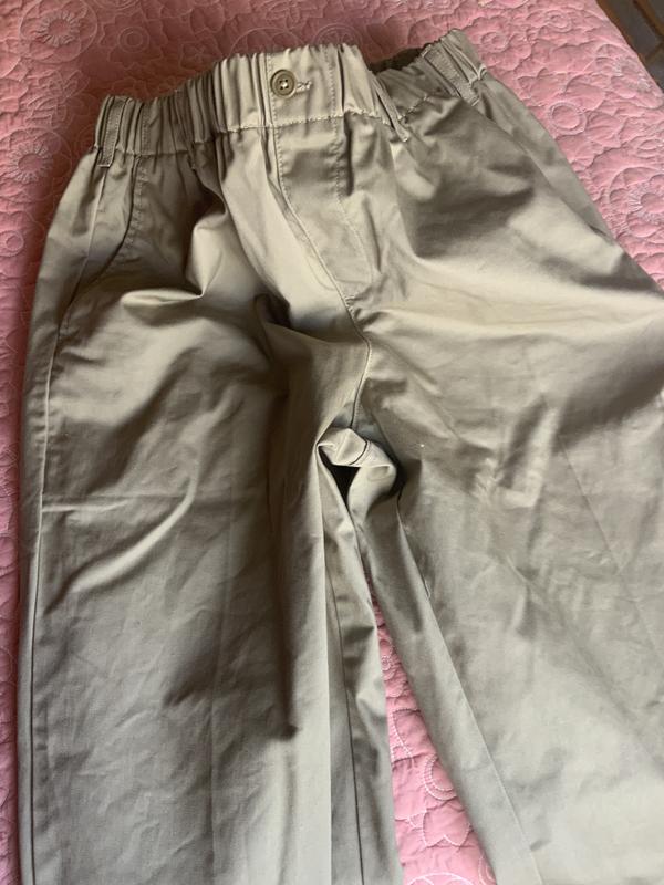 School Uniform Boys Elastic Waist Pull-On Chino Pants