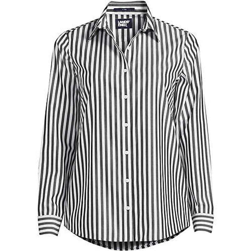 Women's No Iron Button Front Shirt | Lands' End