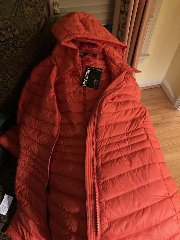 Women's Wanderweight Packable Down Hooded Long Jacket