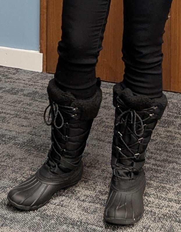 Black Mid Calf Winter Boots For Women Womens Sandals AUSLAND