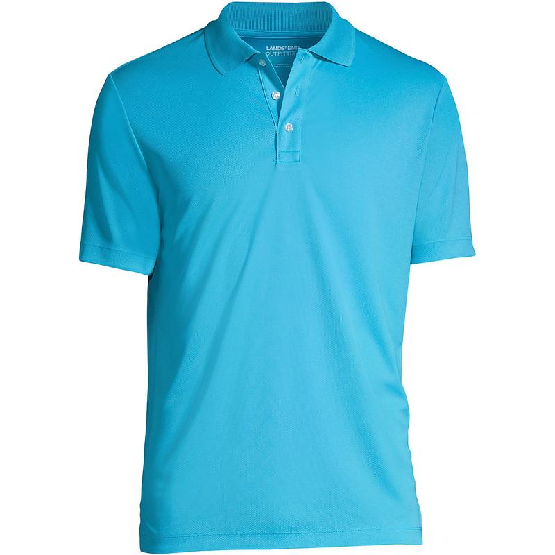 Men's Custom Embroidered Logo Short Sleeve Solid Active Polo