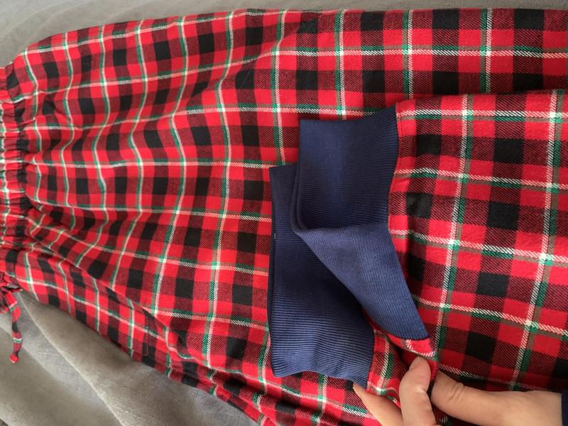 Patterned flannel jogger online pajama pants for me