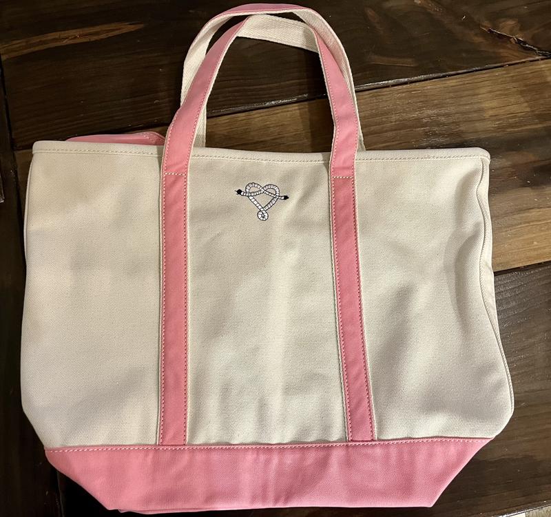 Medium Natural 5 Pocket Open Top Canvas Tote Bag