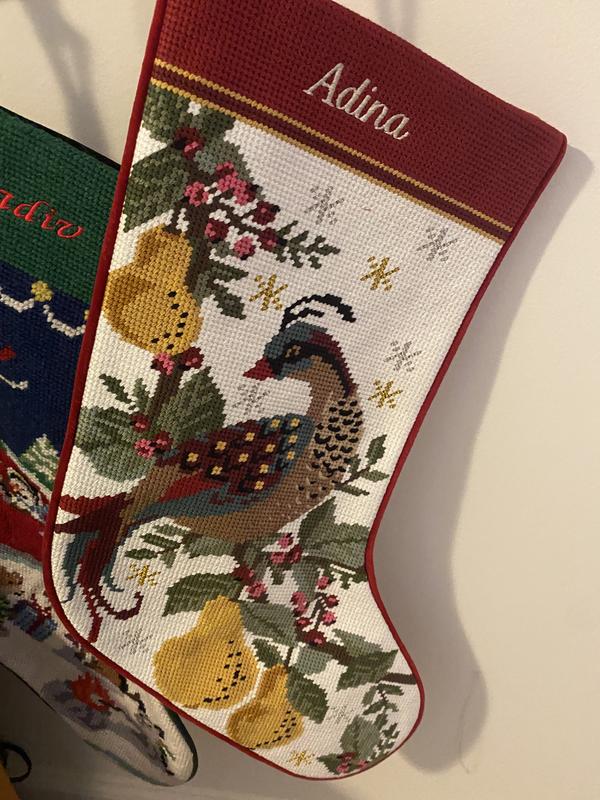 Lands' End Needlepoint Christmas Stockings Just $19.97 Shipped (Regularly  $40)