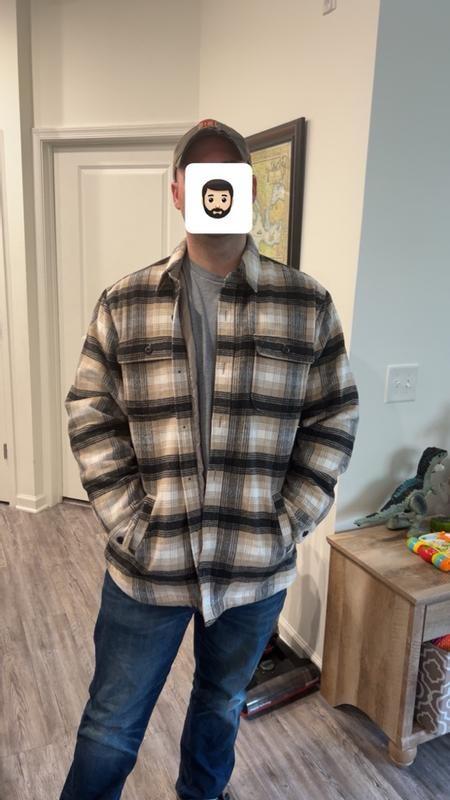 Men's Super Brushed Shirt Jacket | Lands' End