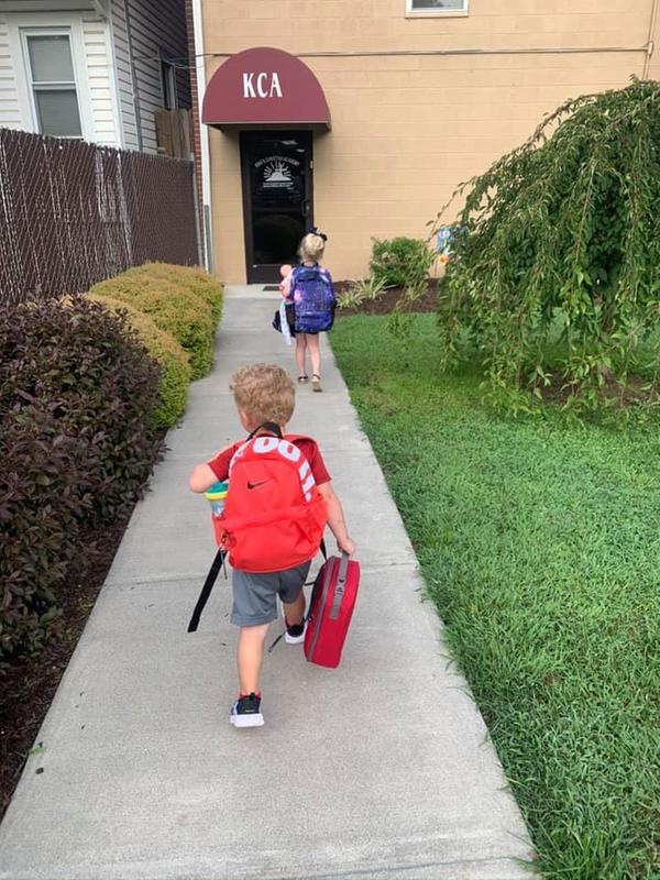 School Uniform Kids ClassMate Medium Backpack