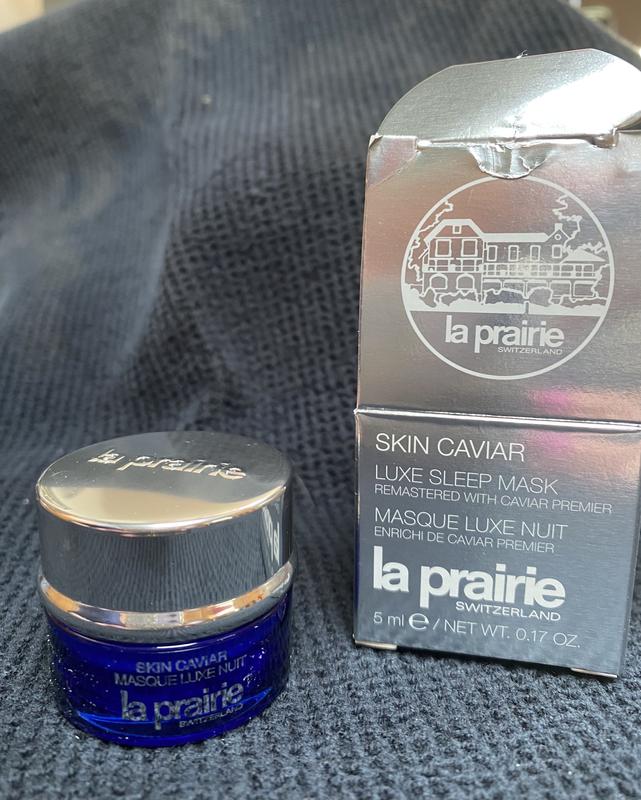 La prairie luxe cream 2024 5ml and sleep mask 5ml