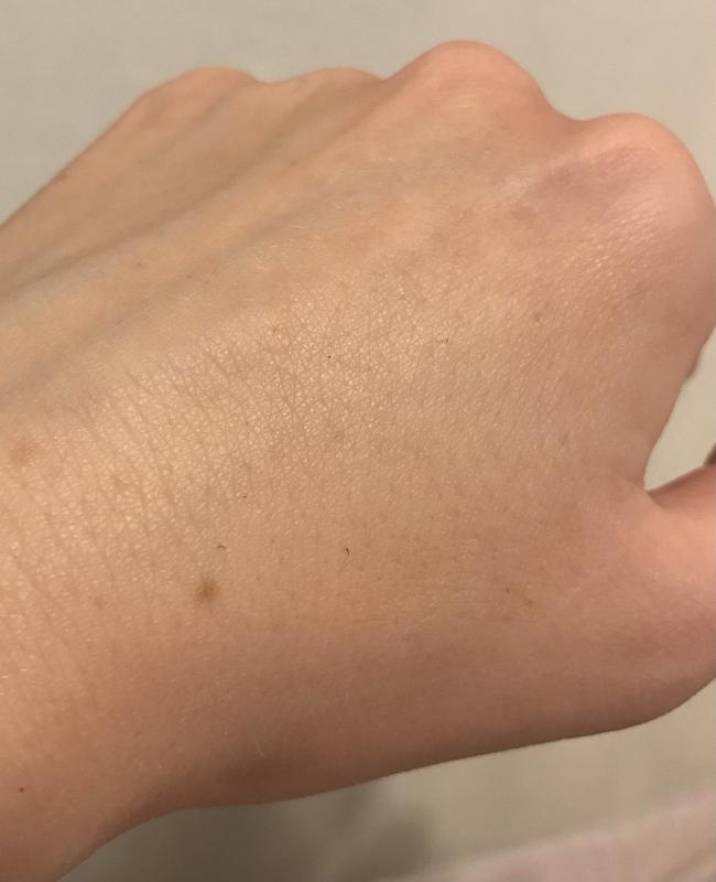 an meine helle Haut angepasst