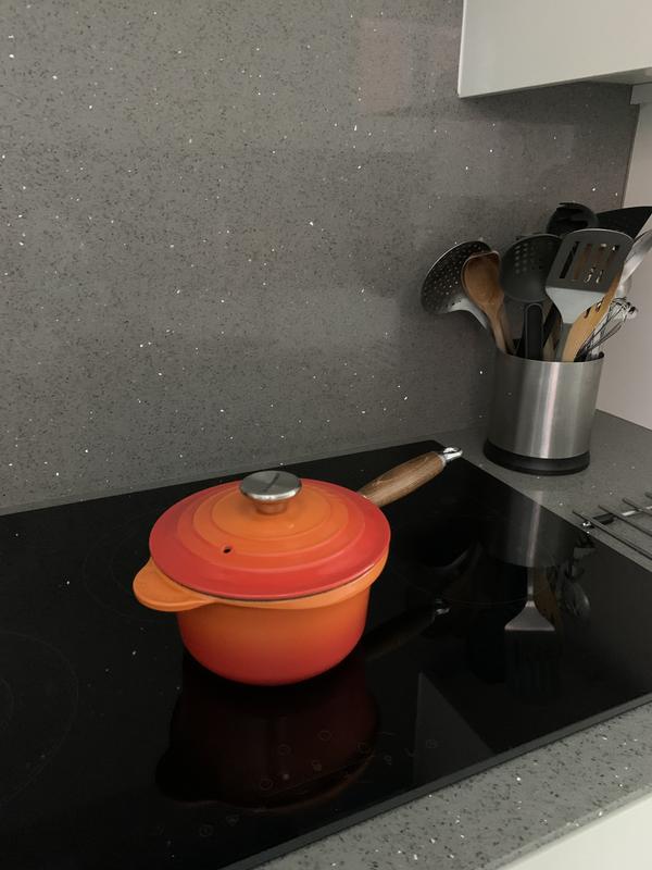 Le creuset 3 cocottes fontes manches en teck vintag en France | Clasf