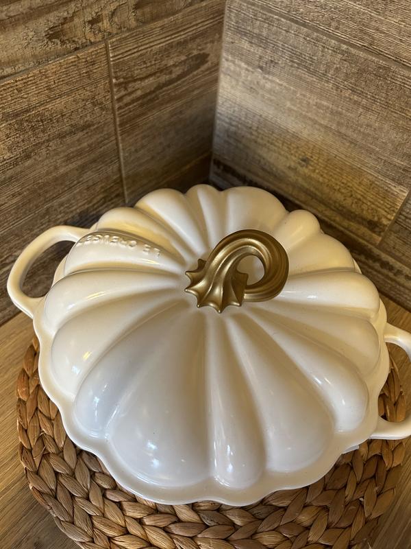 Offers Pumpkin Casserole Dutch Oven Dish ❌Cast Iron‼️4 QT♥️VHTF‼️