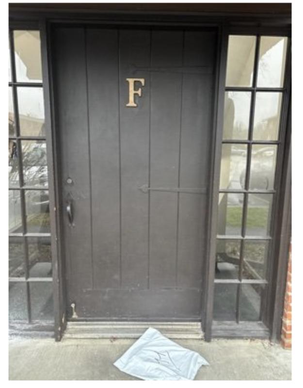 Airmailed from vehicle?