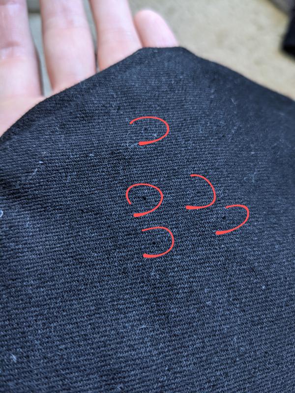 Little rough thread loops