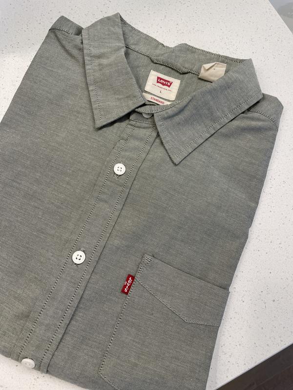Levi’s classic short sleeved shirt seamoss