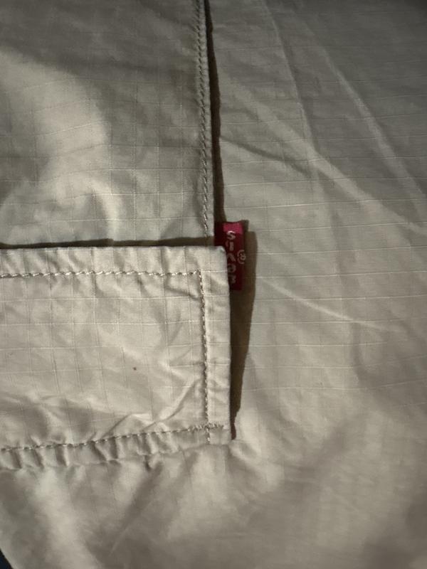 Logo on back pocket