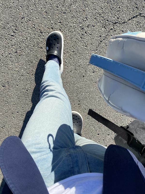 Walking to my car, feet don’t hurt and my legs don’t feel trapped, like they do in OTHER jeans.