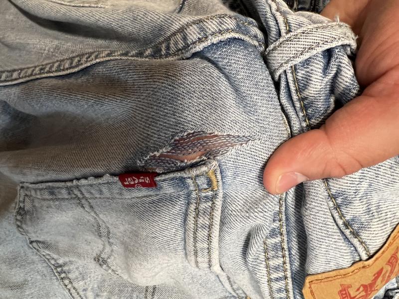 Less than a year old jeans