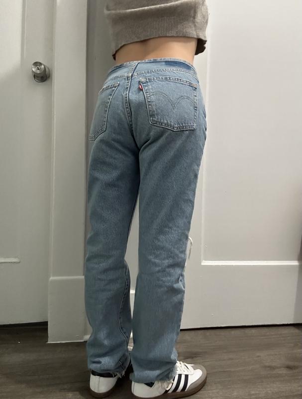 Love the way they fit, very comfortable. Denim is real denim. No stretch but breathable.