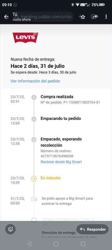 Es una burla el tiempo de entrega, que impotencia y coraje la verdad ..