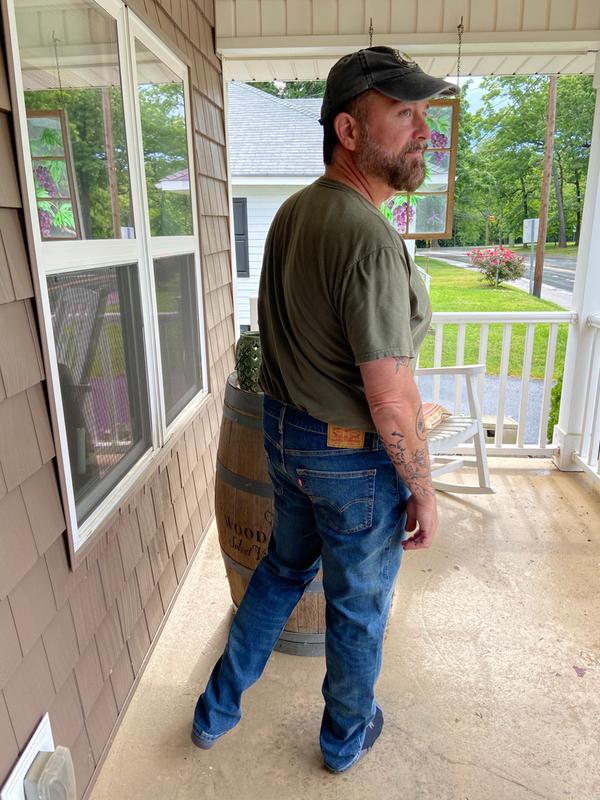 Sporting the new jeans!