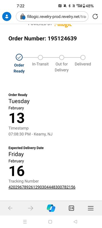 Tracking as of 2/26/24