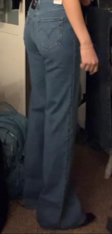 The bunching!! I wear flat shoes most of the time and that’s what I wanted these to work with.