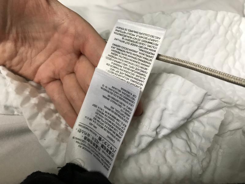 I’ve already taken off three of the tags before this picture