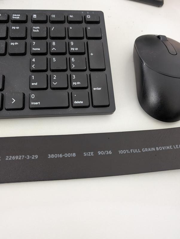 My black supposedly brown belt.