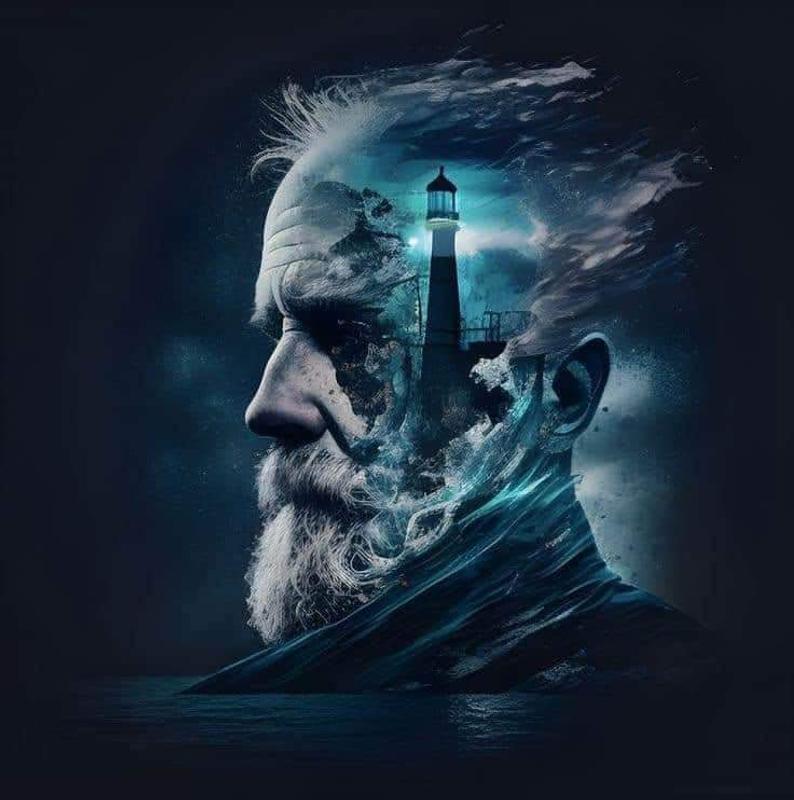 un faro, indica una via