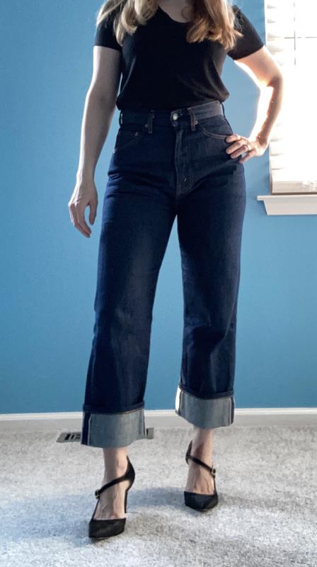 Front View. These have been hemmed 6”.