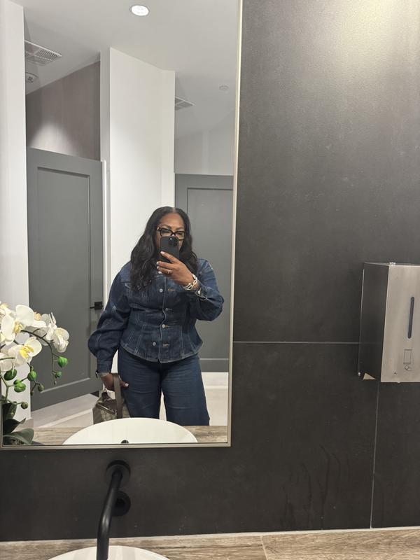 My Sculpture Trucker Jean Jacket