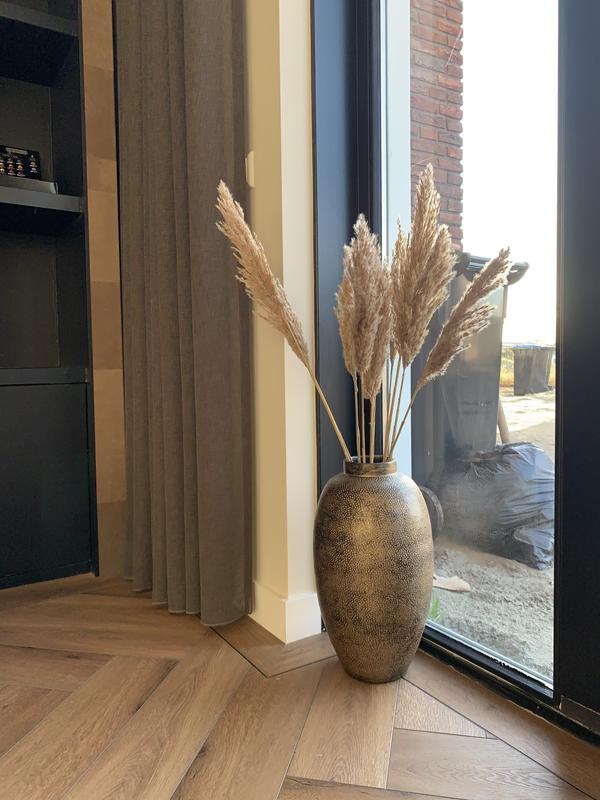 leenbakker vaas goud bollamp goud