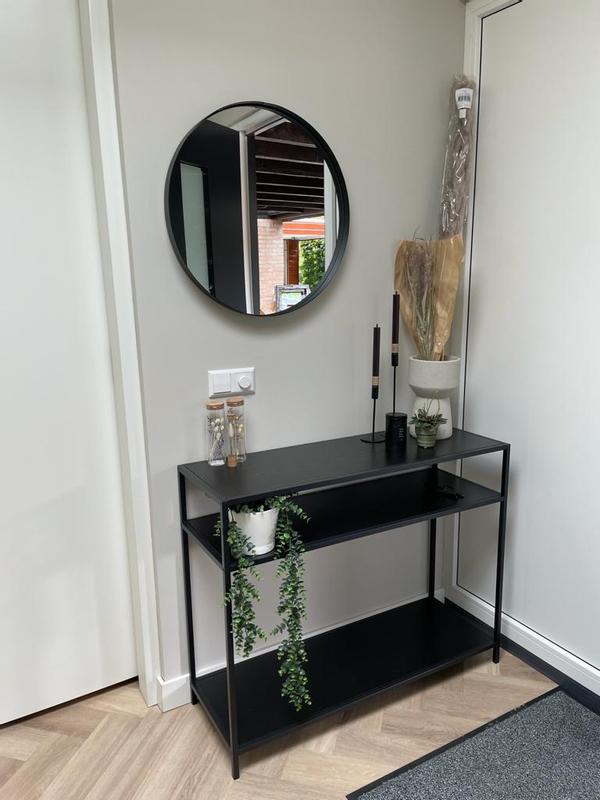 Wandtafel Jaxx - zwart - 79x100x35 cm | Leen Bakker