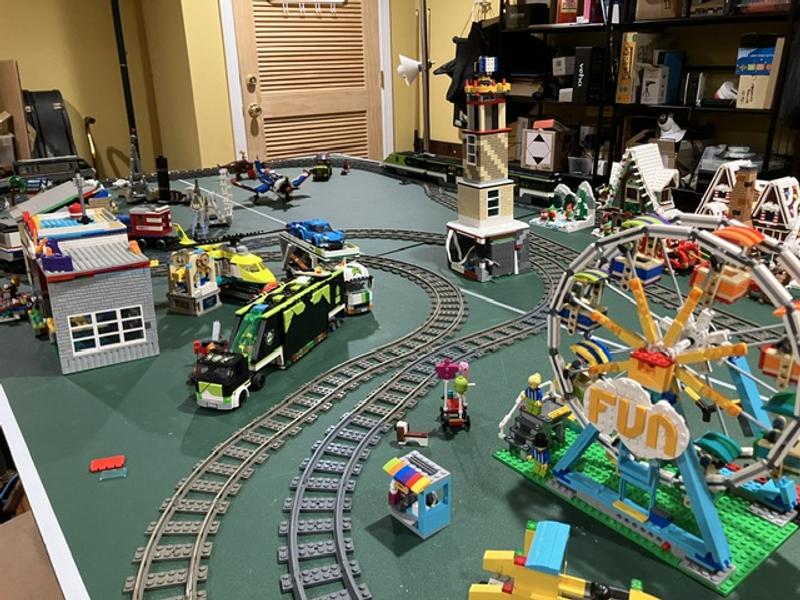 Lego train online myer