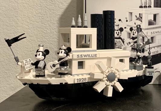 Steamboat willie 2025 lego myer