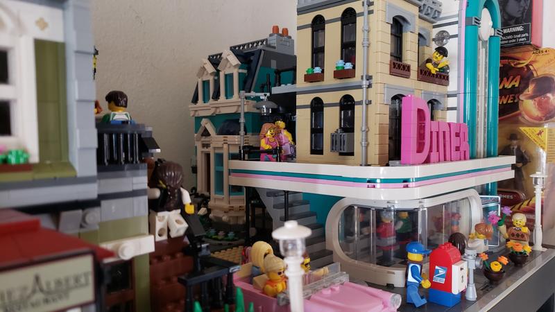 Myer store lego diner