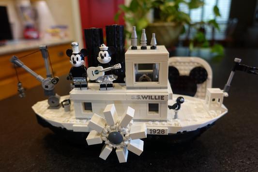 Steamboat willie lego discount myer