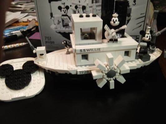 Steamboat willie lego discount myer