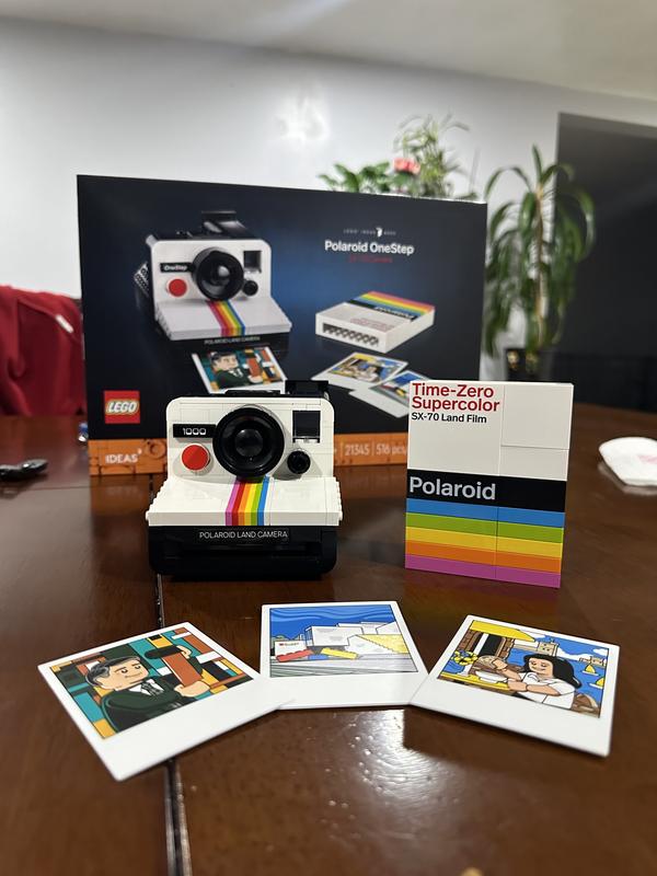 LEGO Ideas Polaroid OneStep SX-70 Camera Adults Set 21345