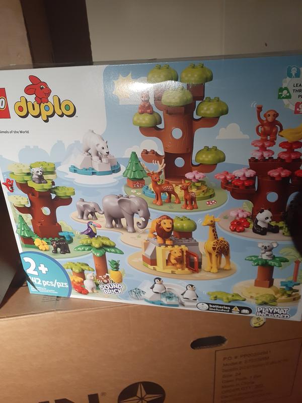 LEGO DUPLO Wild Animals of the World Toy Animal Figures 10975